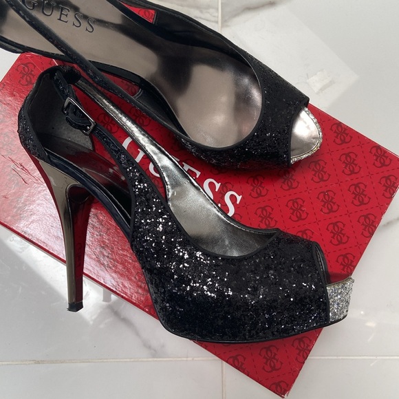 Guess Women's Peep-Toe Pumps - Picture 2 of 4